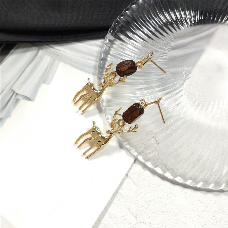 Khuyên tai nữ kiểu hươu K633 Mayconner