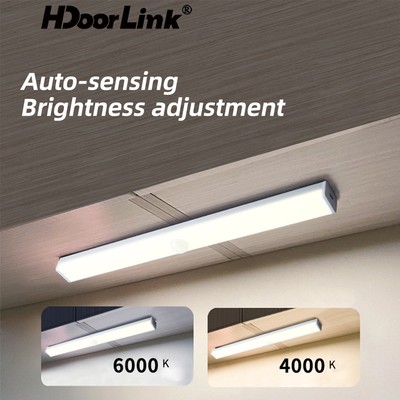Đèn LED HdoorLink 12cm 22cm Kèm Sạc USB Gắn Tường Tiện Lợi