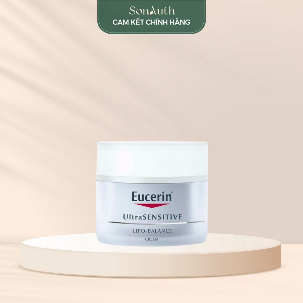 Kem dưỡng Eucerin Ultrasensitive Lipo - Balance Cream 50ml