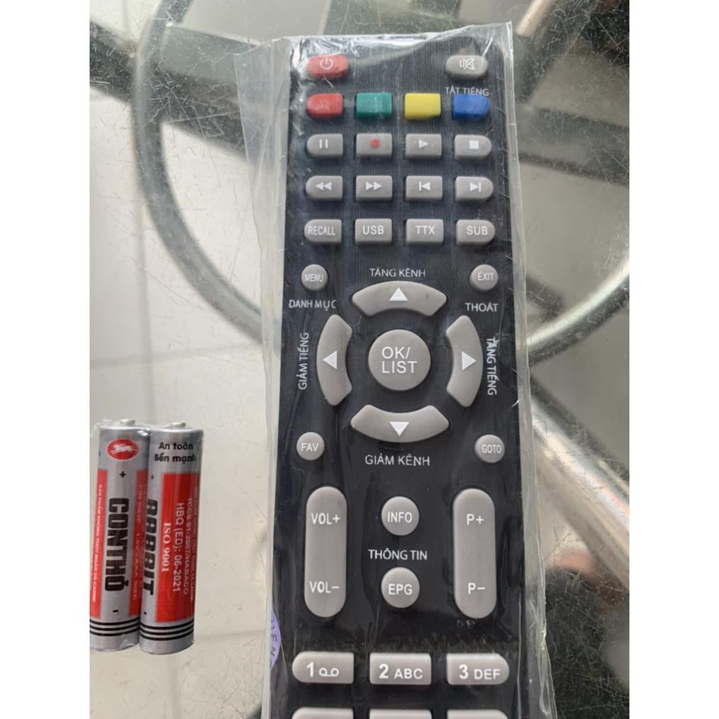 REMOTE ĐIỀU KHIỂN Đầu kỹ thuật số DVB T2 Top T2