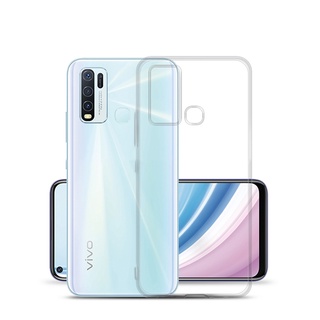 Ốp điện thoại dẻo trong suốt chống sốc cho Vivo V23 V23e Y17s Y16 Y02 Y02t Y02s Y91 Y91c Y91i Y73 Y21 Y33s V21 V21e Y20 Y20i Y20s V20 SE Y11s Y12s Y31 Y51 V17 V19 Neo Y17 Y19 Y15 Y12 Y11 Y30 Y50 V15 Y72 S1 Pro 4G 5G
