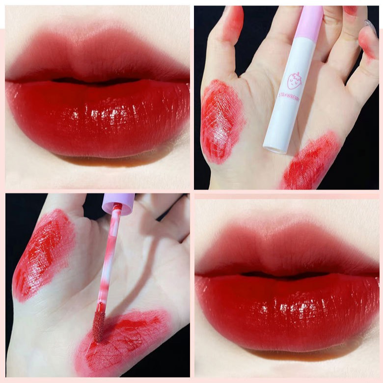 (Hàng mới về)Bộ 5 son kem lì lâu trôi dùng trang điểm KTE trái cây | BigBuy360 - bigbuy360.vn