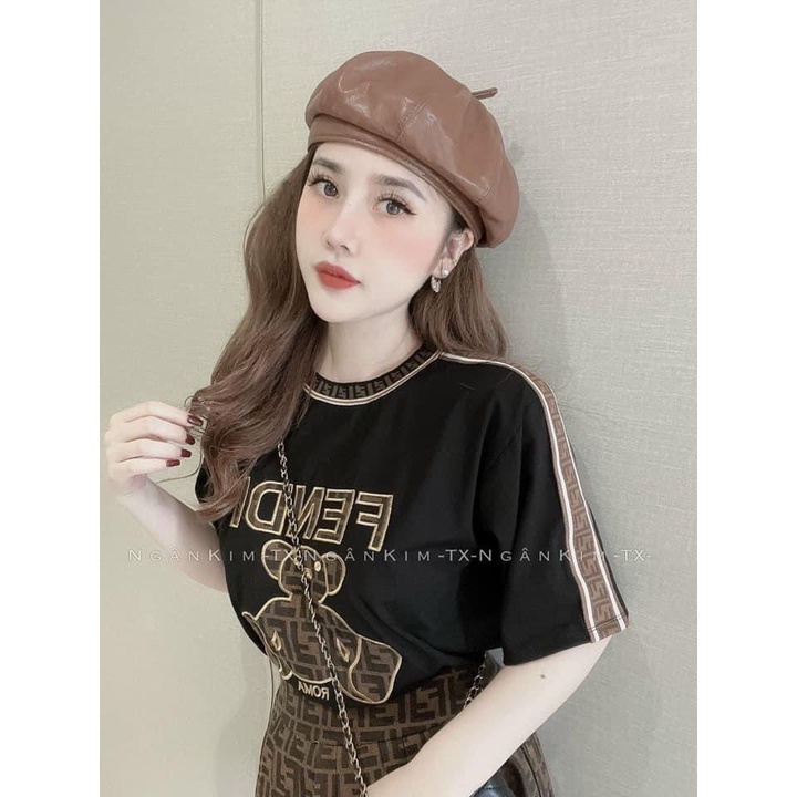 Set bộ thun gấu phối viền - Hàng có sẵn - Xưởng may Lộc Vân