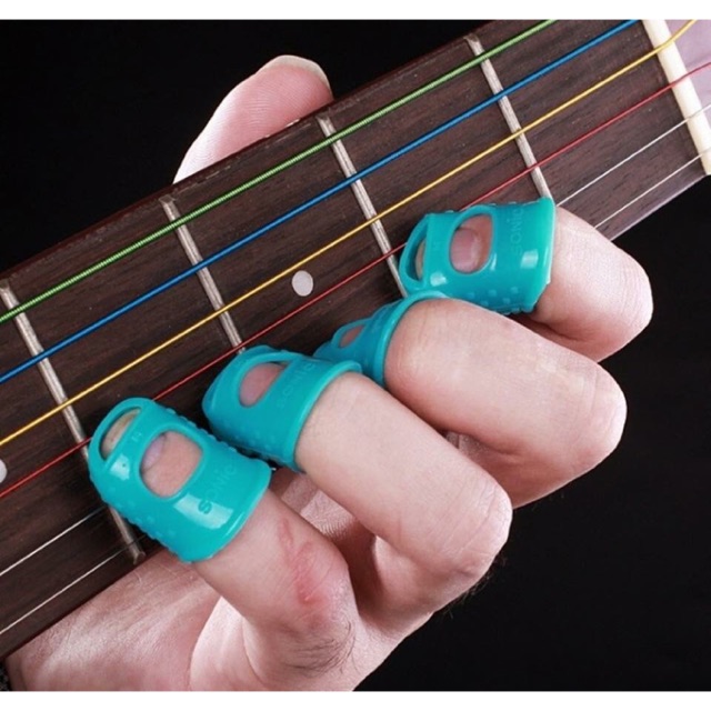 Bọc ngón tay guitar tránh chai tay, đau tay