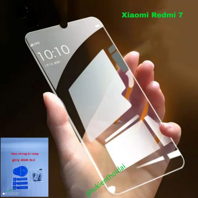 Xiaomi Redmi 7 / Redmi 9 / Redmi 9C / RedmI 9T kính cường lực loại tốt trong suốt