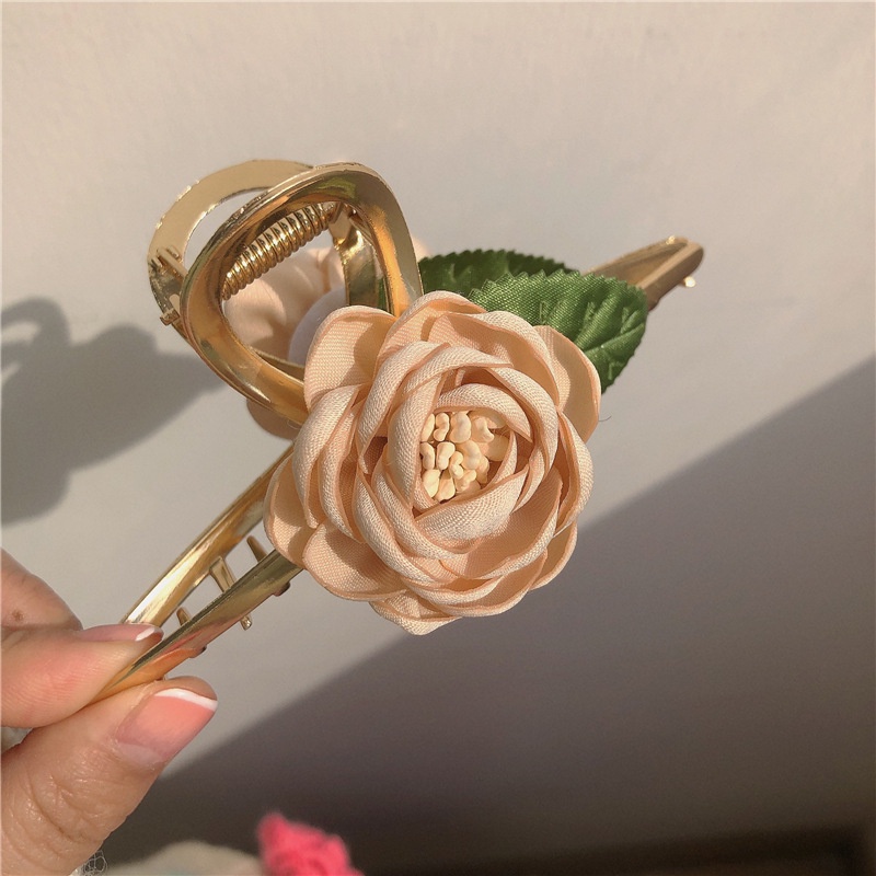 Kẹp Tóc Hình Cá Mập Cỡ Lớn 2022 Thời Trang Pháp Sang Trọng Dành Cho Nữ