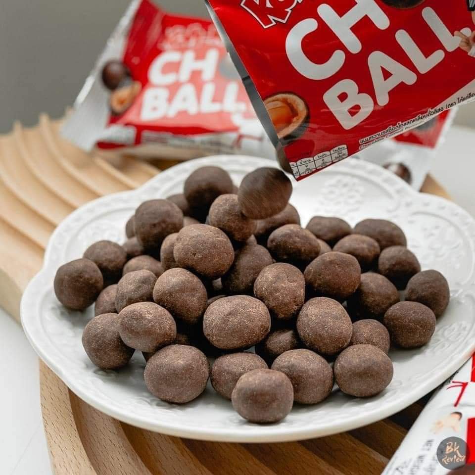 Đậu phộng phủ Chocolate Koh-Kae Choco Ball Thái Lan Hộp 12 Gói 264g