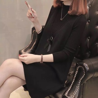 Set áo váy len hàng qccc