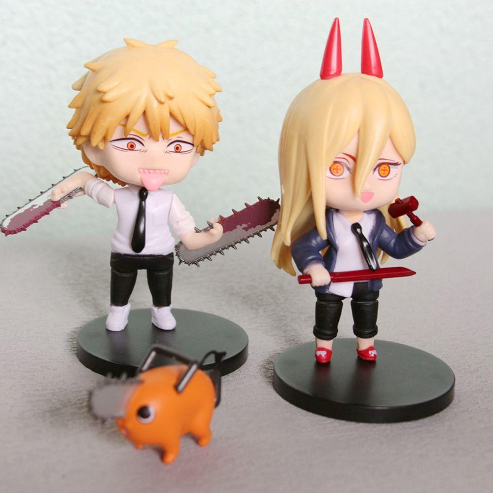 REBUY1 Mô Hình Nhân Vật Phim Hoạt Hình Người Cưa Máy Dễ Thương Trang Trí Bàn Làm Việc