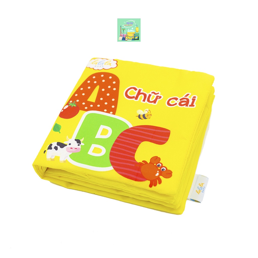 Sách vải Lalala baby, kích thích đa giác quan: My very first book, Cuốn sách đầu tiên của bé - BB11