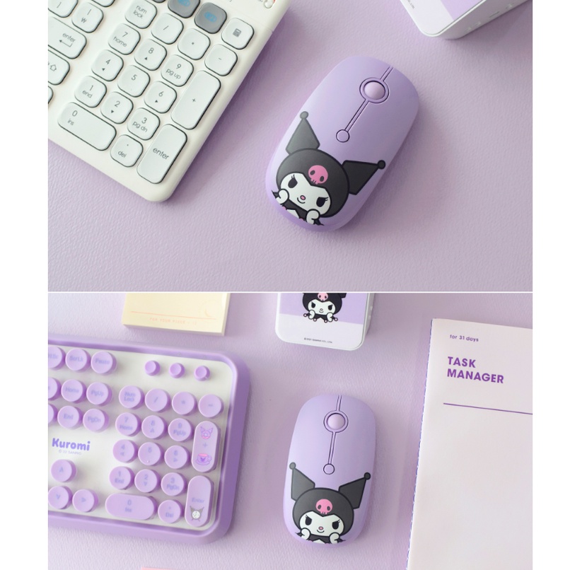 SANRIO Chuột Không Dây 3 Kiểu Yên Tĩnh