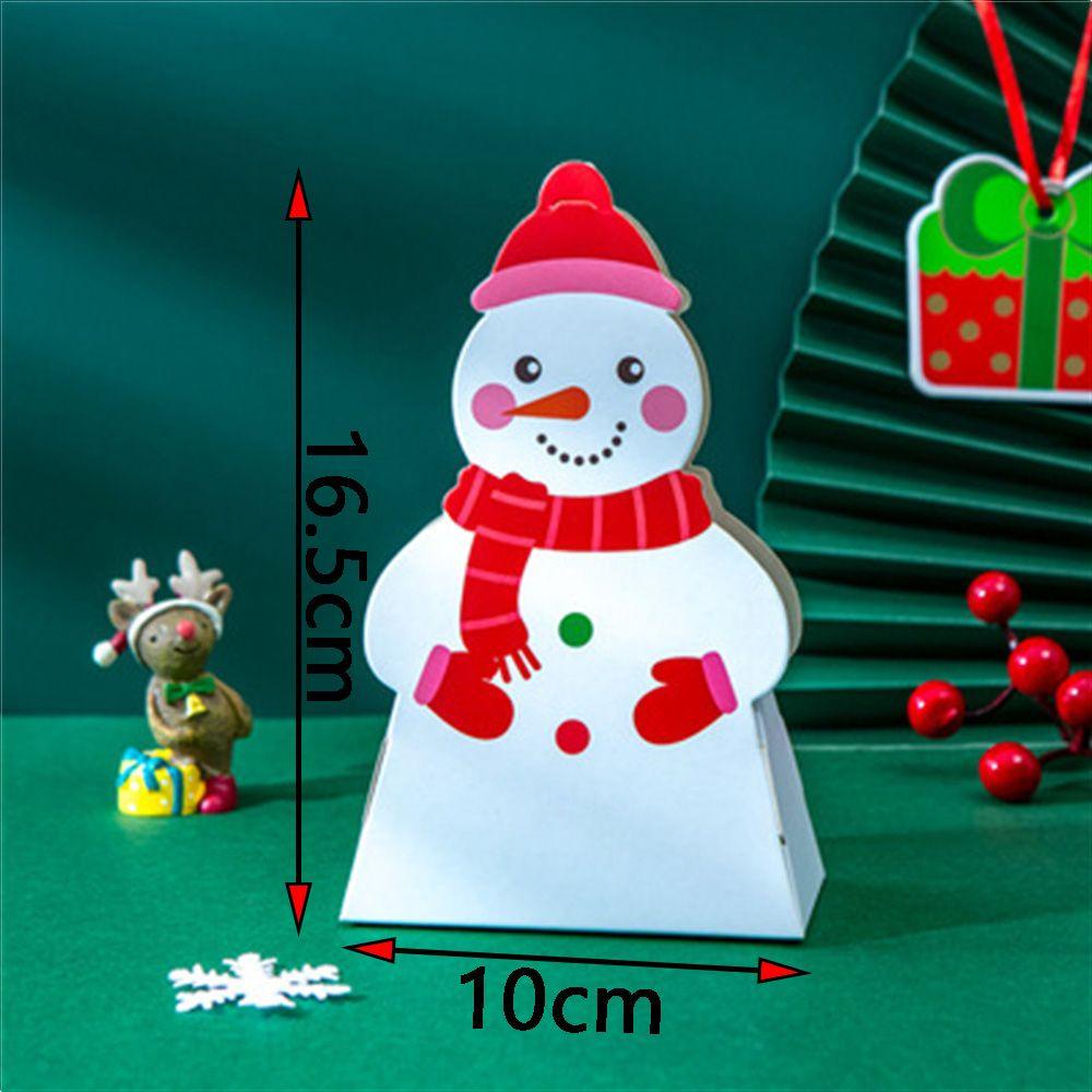 MUVAKO Bộ 5 Hộp Đựng Kẹo Hình Ông Già Noel
