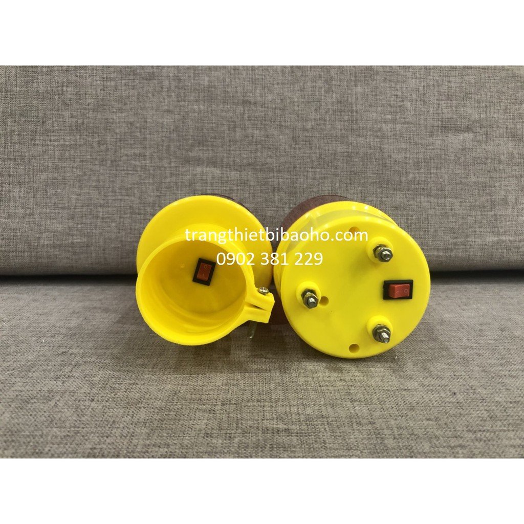 KHUYẾN MÃI - Đèn cảnh báo năng lượng mặt trời đế nam châm JS