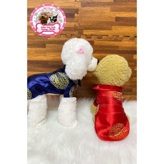 ÁO DÀI TẾT DÀNH CHO CHÓ MÈO