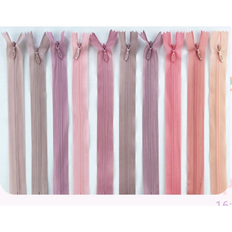 Dây kéo ẩn. Bộ 22 inch.zipper.zipper Gối may.zipper Bag.diy