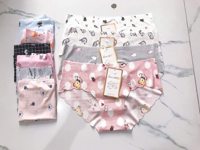 Quần đúc su CARLA thông hơi hoạ tiết cute tông màu nhã nhặn | BigBuy360 - bigbuy360.vn