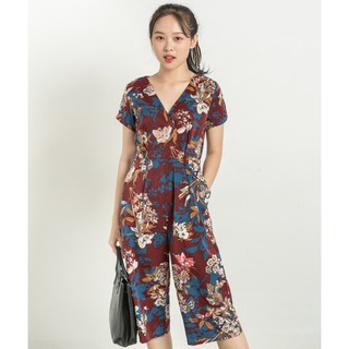 Jumpsuit lửng hoa văn J-P Fashion 10901447