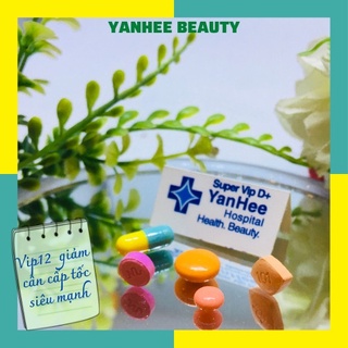 [LIỆU TRÌNH 2 TUẦN] Viên giảm cân Yanhee Vip 12 hỗ trợ cơ địa nhờn, khó giảm (12 viên/ngày)