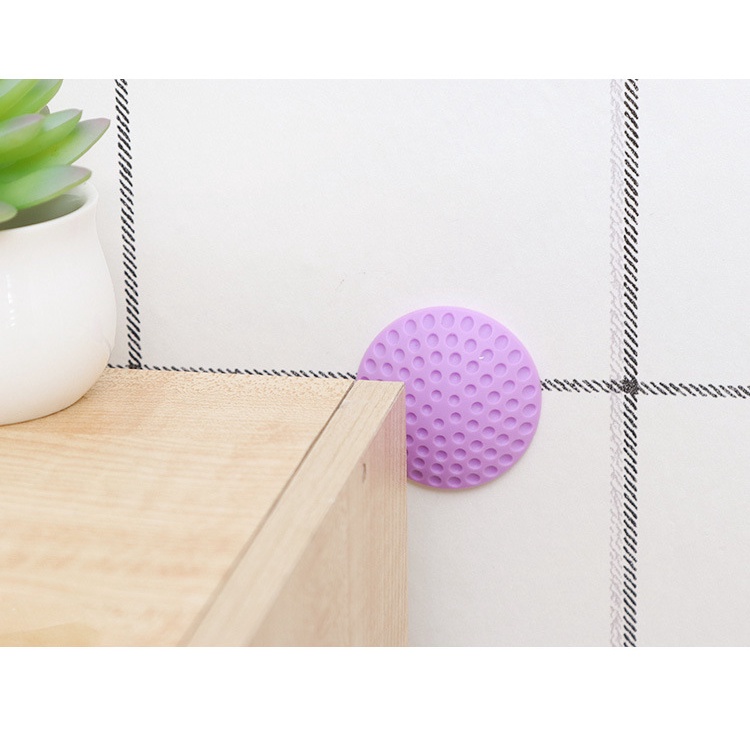 1 miếng silicone chặn cửa chống va đập tường