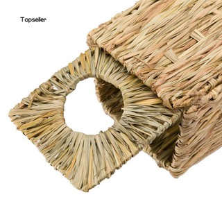 Tổ rơm đan cho thỏ chuột hamster