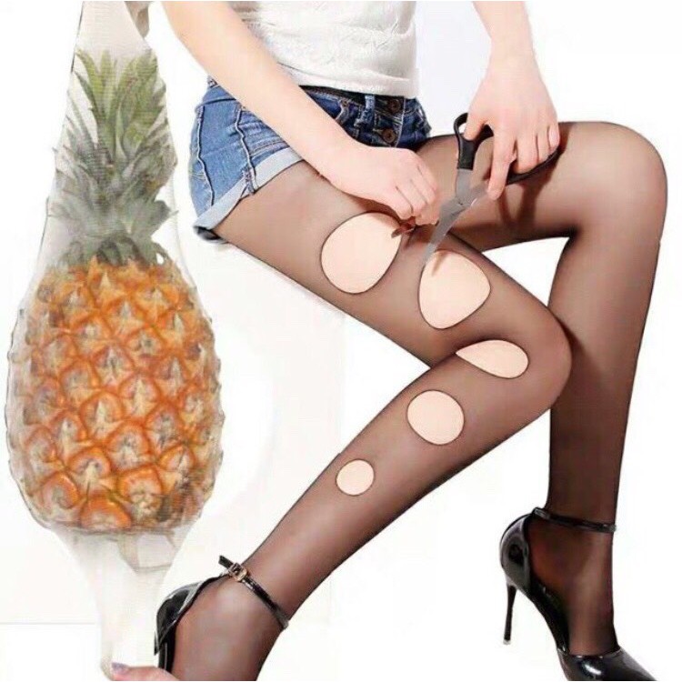 Quần tất quả dứa - Siêu dai - Siêu mềm (tặng kẹp tóc)