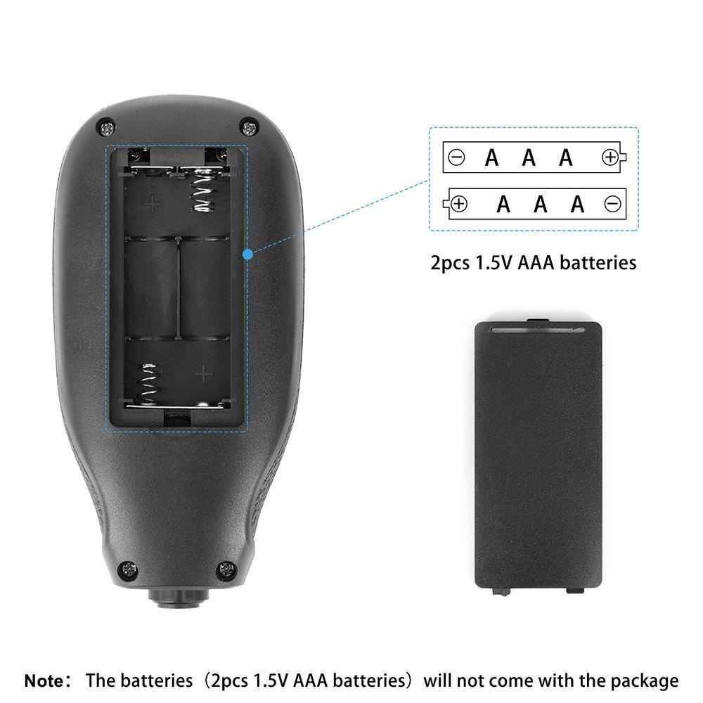 GOGOUP Dụng Cụ Đo Độ Dày Của Phim Sơn Xe Hơi 0-2000UM