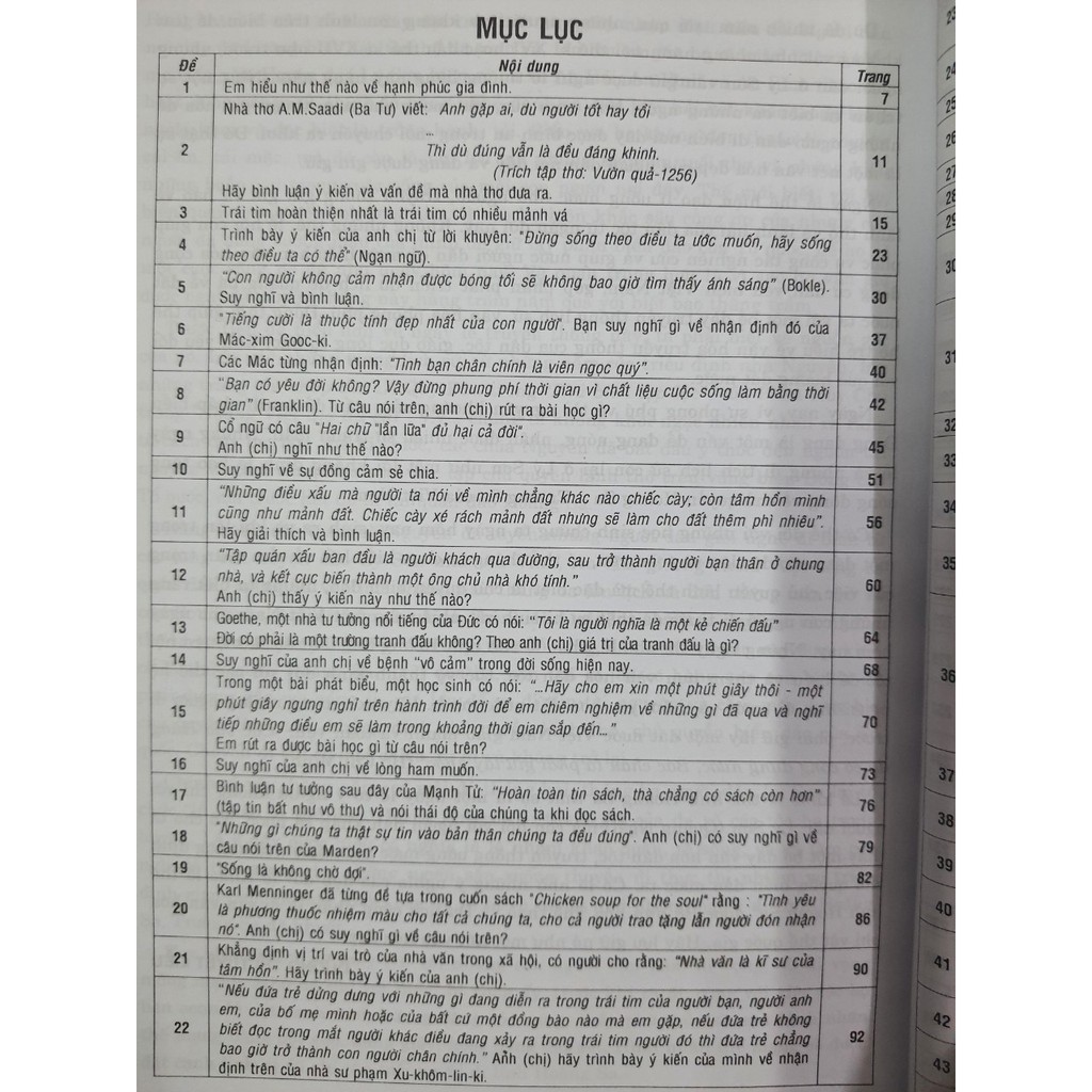 Sách - Hướng dẫn ôn tập và làm bài thi môn Văn nghị luận xã hội