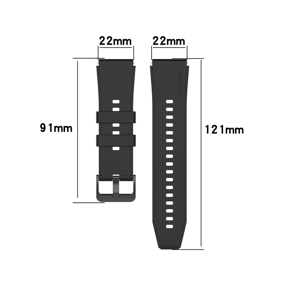 Dây đeo đồng hồ JANSIN thay thế cho đồng hồ thông minh Huawei Watch GT 3 3 Pro 43mm 46mm