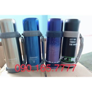 Bình giữ nhiệt 1200ml giữ nhiệt 2 ngày chuẩn inox 304 xịn