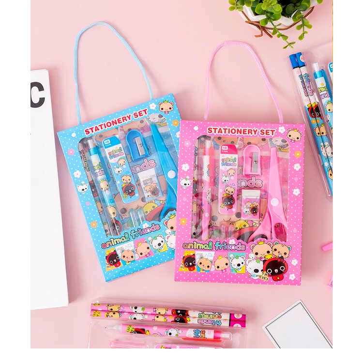Combo 7 Món Học Tập Dành Cho Bé