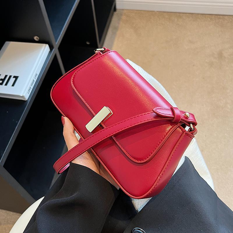 IELGY Túi Xách Dáng Vuông Phong Cách retro Cao Cấp Cho Nữ