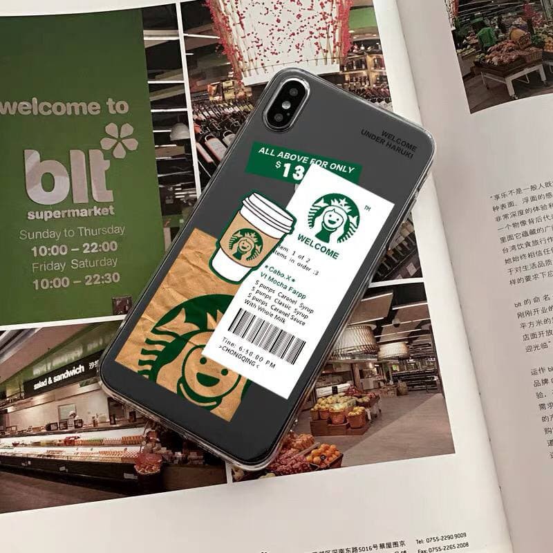 Ốp lưng Vsmart Live/Active 3/Joy 3/ Joy 4/Star 4/Joy 2 plus/ Bee 1/Active 1/Vsmart Joy 1/Joy 1 Plus/Star 3 mẫu Starbucks