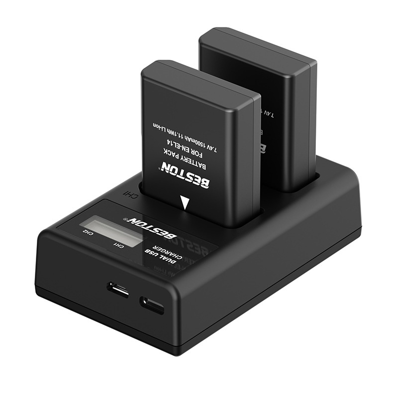 Pin máy ảnh Nikon EN-EL14 /EL14A 1500mAh Beston cho Nikon D3100, D3200, D5100, D5200, P7000, P7100, D5300: EL14 1030mAh