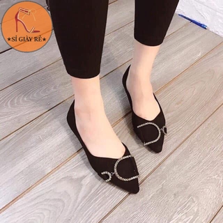 Giày búp bê nữ đế bệt phong cách hàn quốc Giày dép xinh MYS