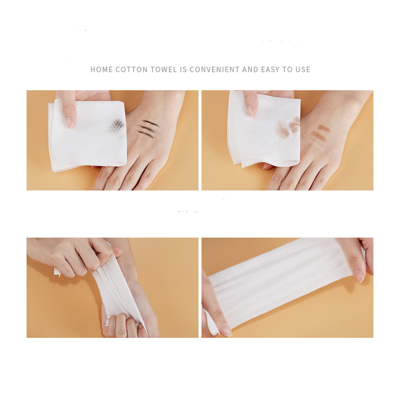 (Hàng Mới Về) Set 50 / 100 Miếng Khăn Tẩy Trang Dùng Một Lần Tiện Dụng | BigBuy360 - bigbuy360.vn