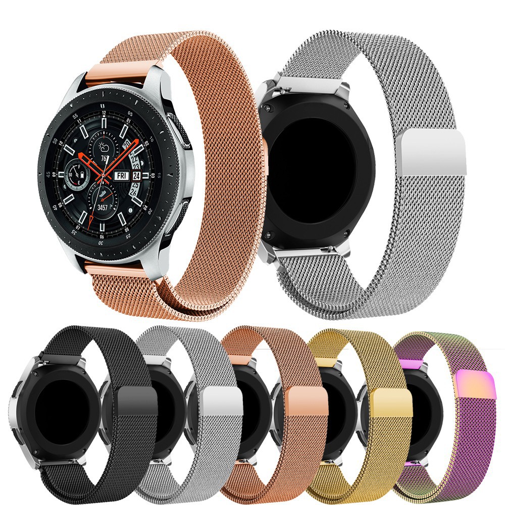 Dây đeo thay thế cỡ 22mm với nhiều màu độc đáo cho Samsung Galaxy Watch cỡ 46mm/Gear S3 Classic / Frontier /For Huami Amazfit GTR 47mm