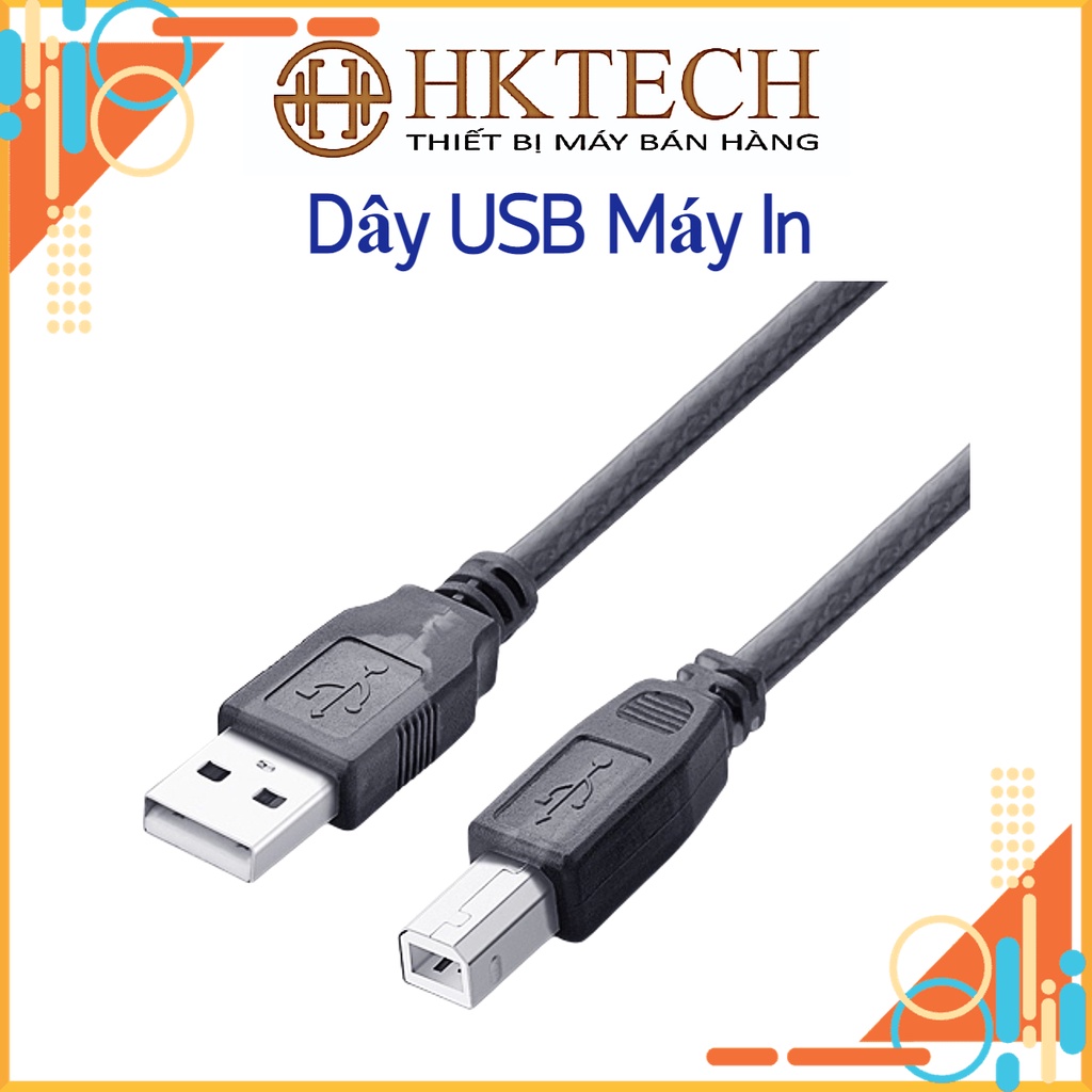 Dây USB máy in, kết nối máy in dài 1,5m