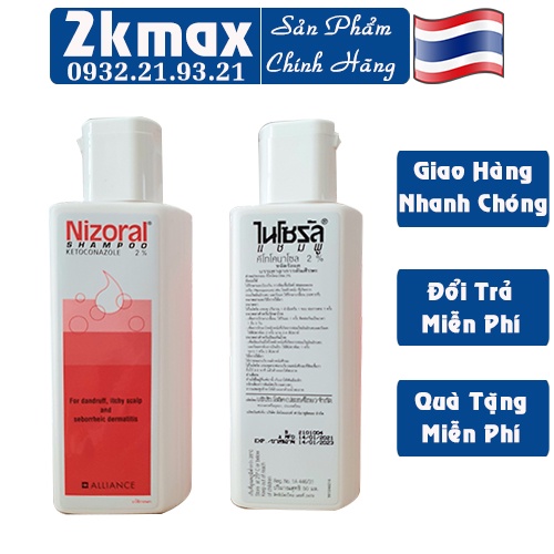Dầu Gội Đầu Nizora 50ml Và 100ml  thái Lan