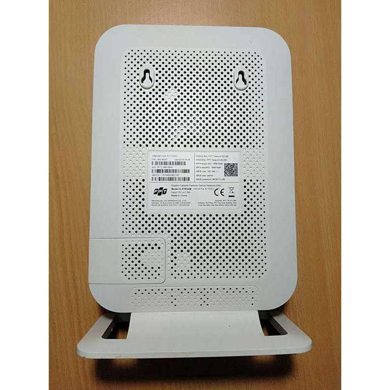 Bộ Phát Wifi Quang G-97RG6M  internet Hub AC 1000C 2.4G,5G F.P.T- Wifi Gigabit G-97RG6M Chính Hãng (Cũ)