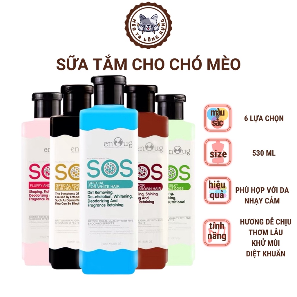 Sữa tắm chó mèo SOS