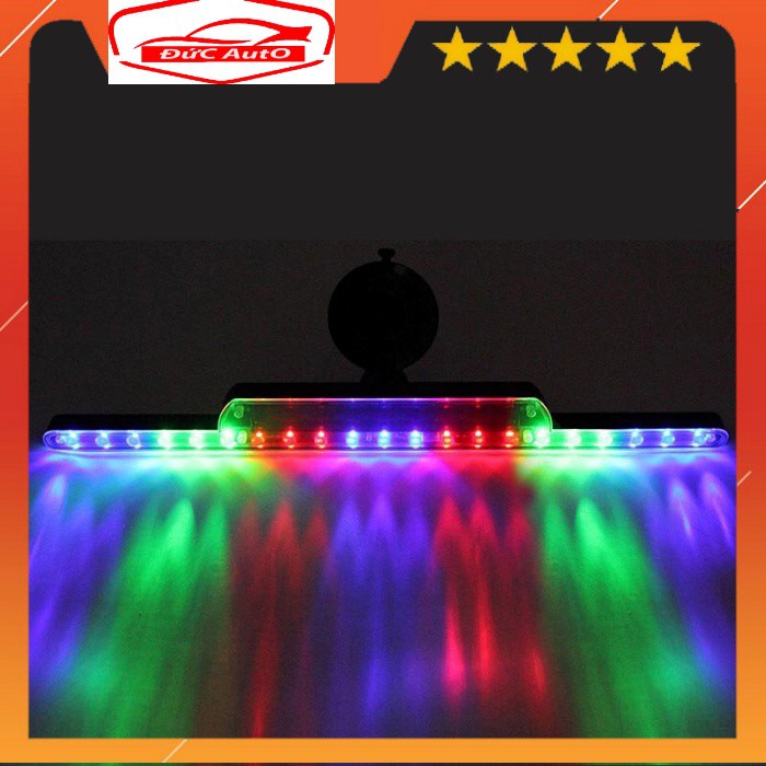 ĐÈN LED Cảnh Báo Gắn Đuôi Xe Hơi 💯💯 Sử Dụng NĂNG LƯỢNG MẶT TRỜI.