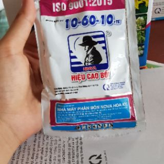 Phân bón lá nova hoa kỳ 10-60-10 100gr
