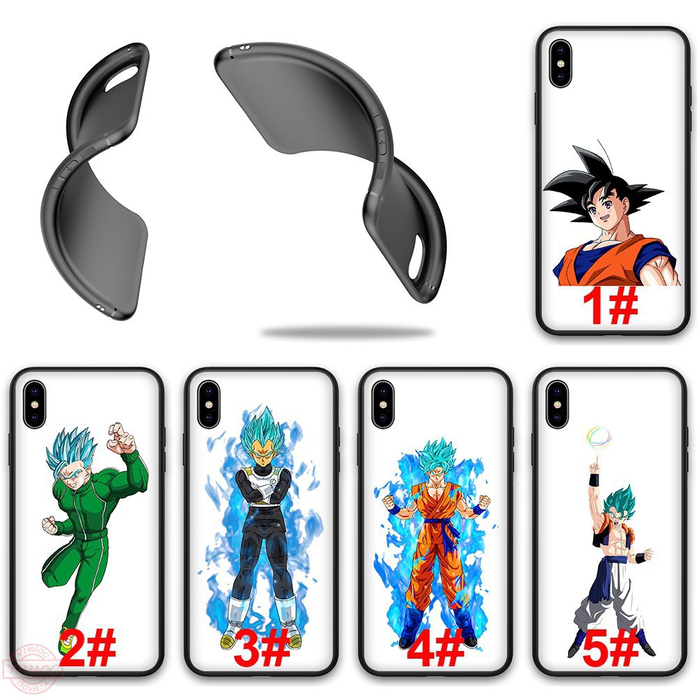 [Bb123]  Ốp lưng điện thoại in hình Dragon Ball Z Super Sayan iPhone XS Max XR X 8 Plus 7 Plus 6s Plus 6 11 Pro Max