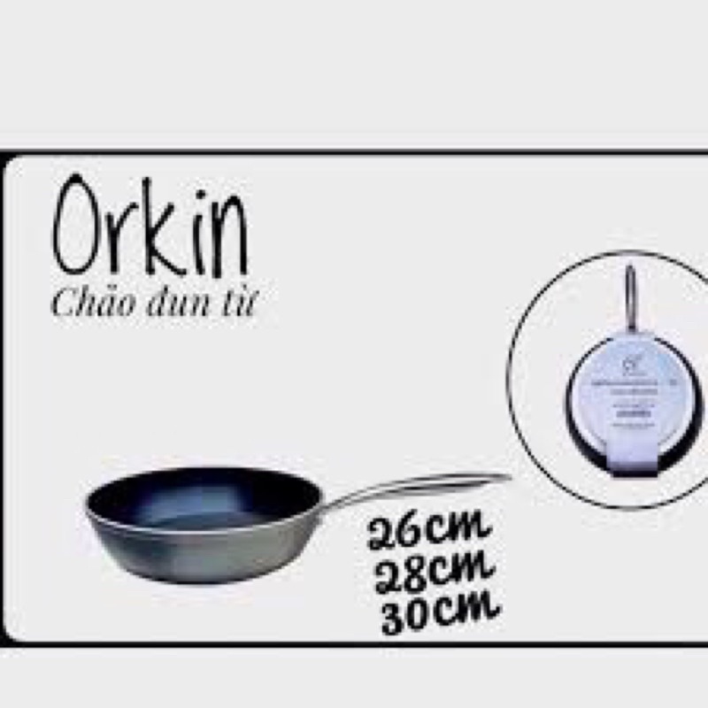 Chảo rán kim cương từ Orkin OR30 30cm - Made in THAILAN - OR30 30cm