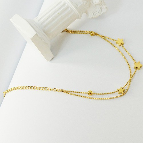 Lắc Tay Bi Nhỏ Ngôi Sao Titan Ko Đen TT 3158