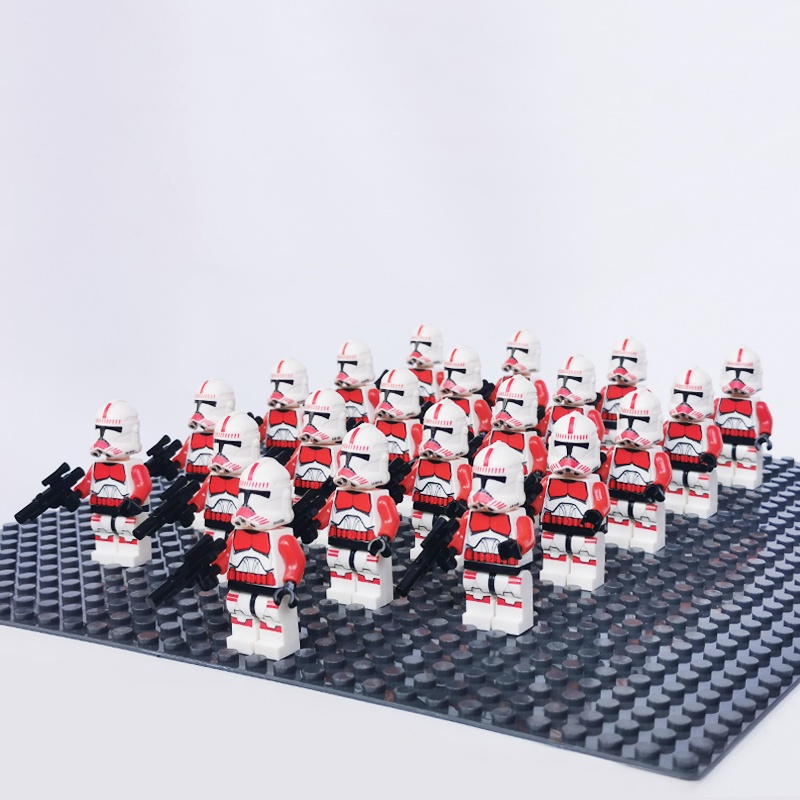 Set 20 Mô Hình LEGO Star Wars SW492, SW445 clone, SW585