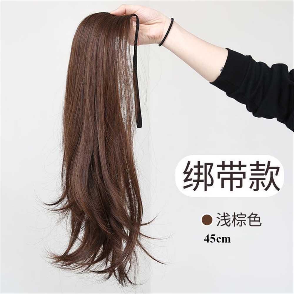 【XJ-COD】Dây Buộc Tóc Đuôi Ngựa Dạng Xoăn Tự Nhiên Vô Hình Cho Nữ