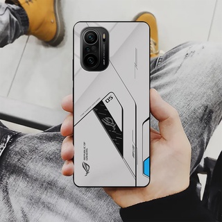Ốp lưng Xiaomi Redmi K40, K40 Pro, K40 Gaming, Poco F3 - ROG Gaming edition, chất liệu kính cường lực