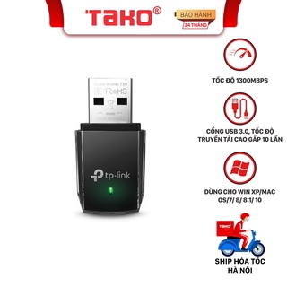 USB wifi băng tần kép Tplink Archer T3U 1300Mbps tốc độ cao. Chính hãng, BH 24 tháng