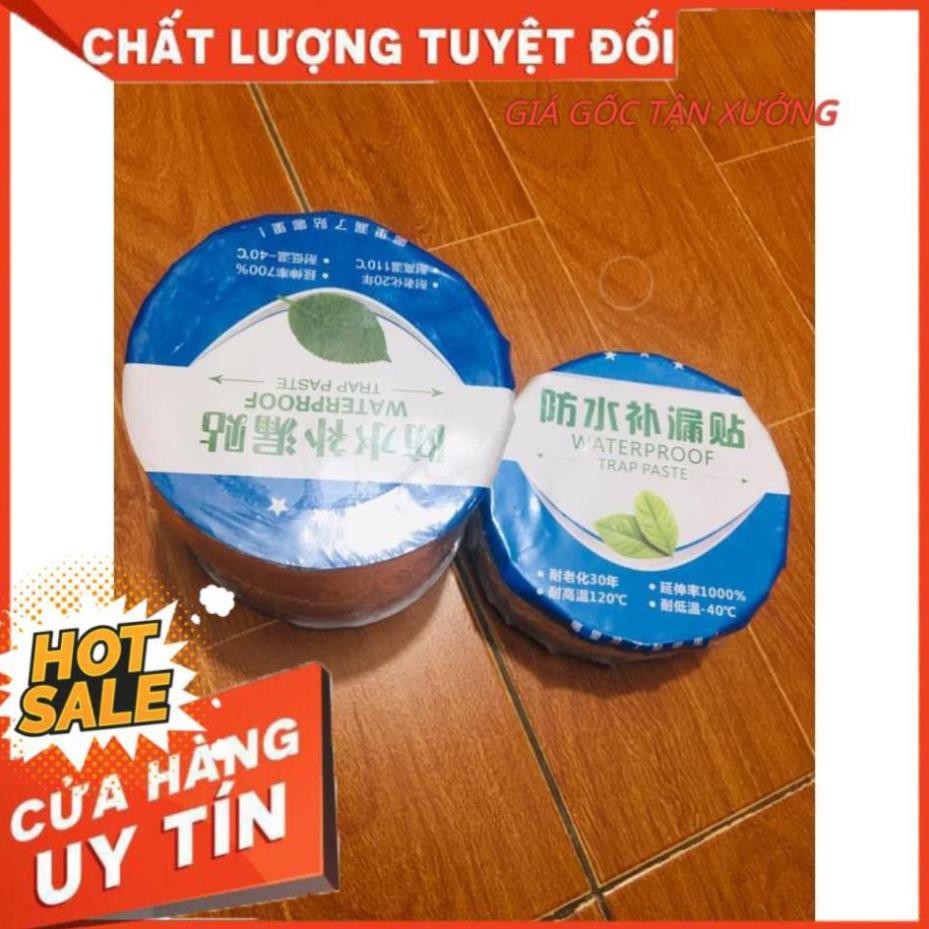[ LOẠI 10CM] BĂNG KEO CHỐNG THẤM NHẬT BẢN CHUYÊN DỤNG WATERPROOF BỀN BỈ VỚI THỜI GIAN - HV Store 303